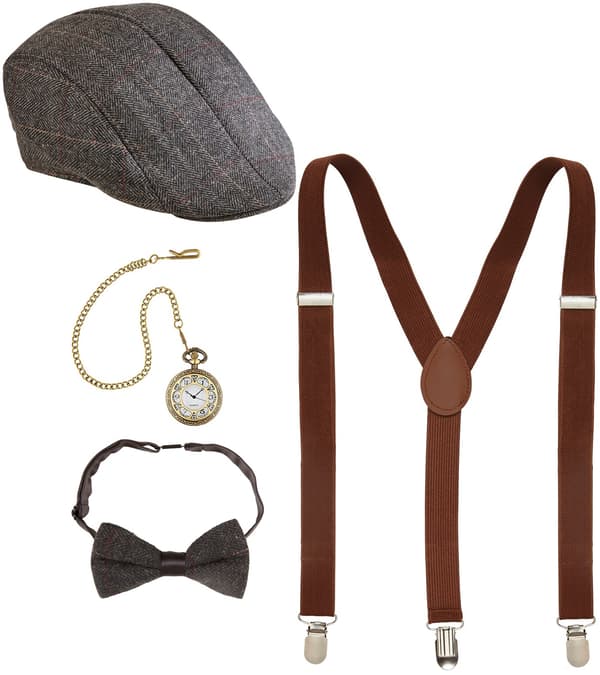 Miesten retroasu 1920-luvun herrasmiehelle