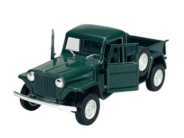 Welly VANHA timer 1947 Jeep Willys pickup vihreä 1:34 43822