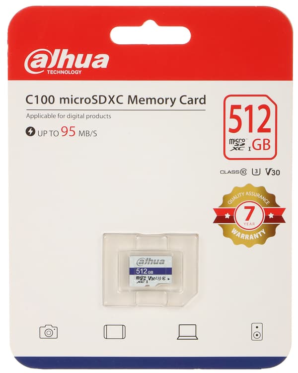 Dahua TF-C100 microSD-kortti UHS-I SDXC 512GB