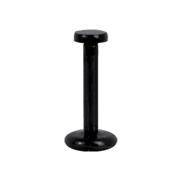 BioPlast ørering - øreholder - sort - BP-019 1.2/8
