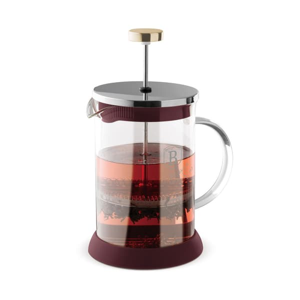 PISTON KAFFE- OG TEBRÆTTE 600 ml BERLINGER HAUS BH-8584 LEONARDO