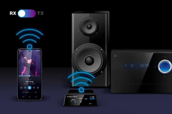 Vastaanotin lähettin Bluetooth Kruger&Matz apt-X