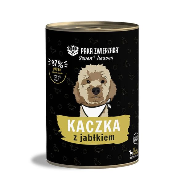 Vådfoder til hunde Paka Zwierzaka Seventh Heaven 6x400g