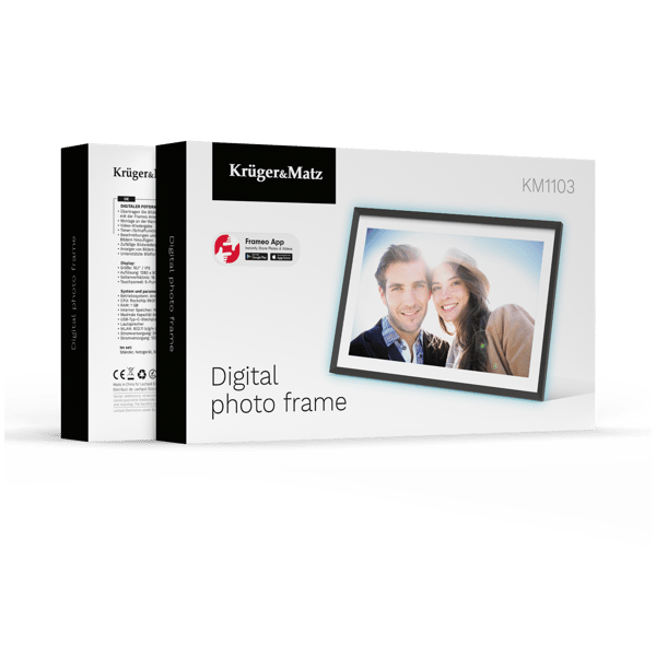 Kruger&Matz FRAMEO WiFi 10,1" digitaalinen kuvakehys taustavalolla