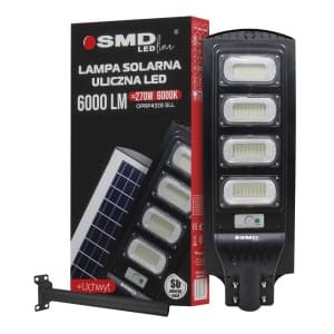 LED-AURINKOKATUVALAISIN 270W 6000K + PIDIKE - E+29-OPR4328