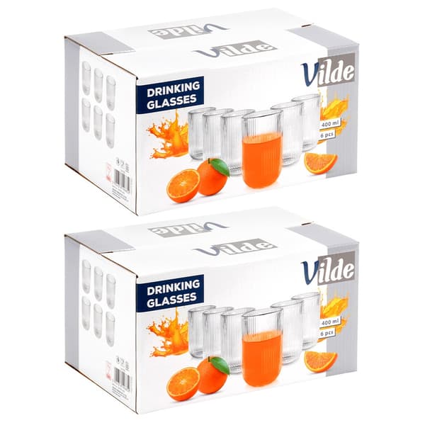 Glas 400 ml 12 stk.