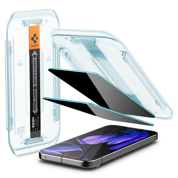 SPIGEN GLAS.TR EZ FIT 2-PACK SEKRETESSGLAS GOOGLE PIXEL 9 / 9 PRO SEKRETESSGLAS