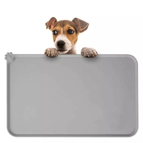 Halkfri rektangulär skålmatta 48x30 cm