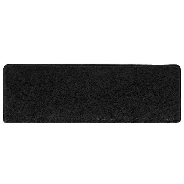 vidaXL trappemåtter 30 stk. 65x21x4 cm sorte