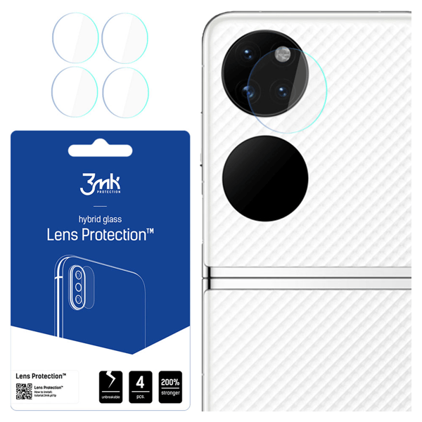 Huawei P50 Pocket (Framsida) - 3mk Linsskydd