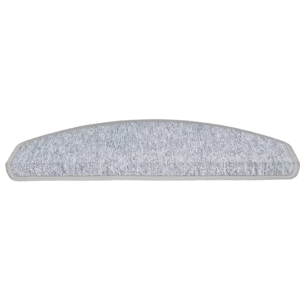 vidaXL trappetrin, 15 stk., 65 x 24 x 4 cm, lysegrå