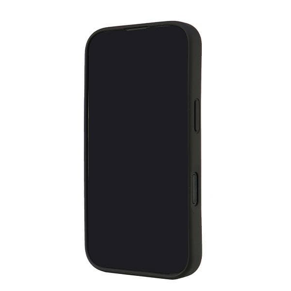 Audi Silikone Etui iPhone 16 Pro 6.3 sort/sort hårdt etui AU-LSRIP16P-Q3/D1-BK