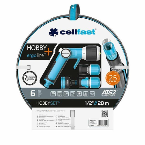 CELLFAST ERGO HOBBY -SPRINKLERIPAKKAUS 1/2"20m
