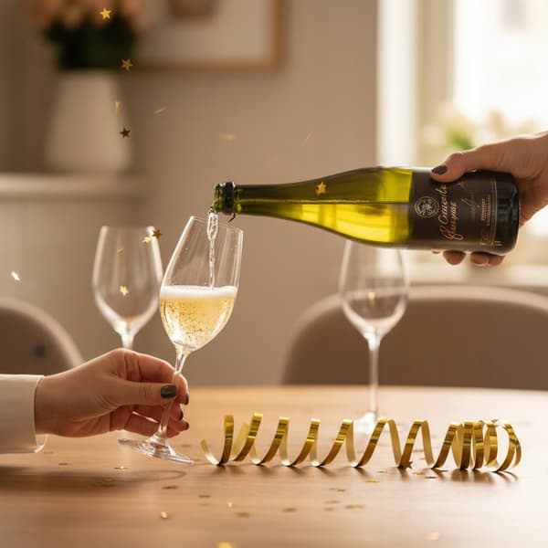 30x Glasflaske til Champagne, Cider, Vin 750 ml Plastikprop Farver