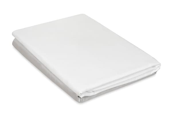 Satin bäddset 220x200 dubbel sikt askkromatoner