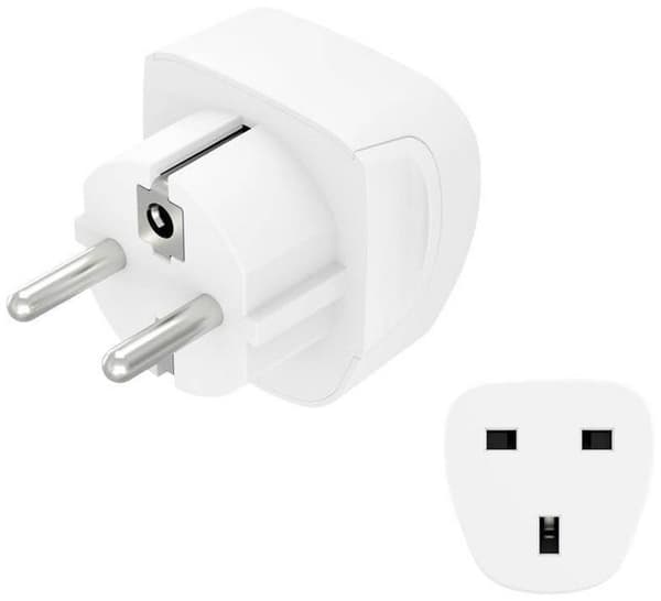 Hama Basic rejseadapter UK-stik til EU-stik