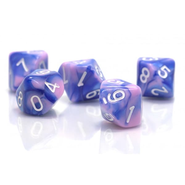 RPG terninger 10-sidede D10 mystiske terninger 0-9