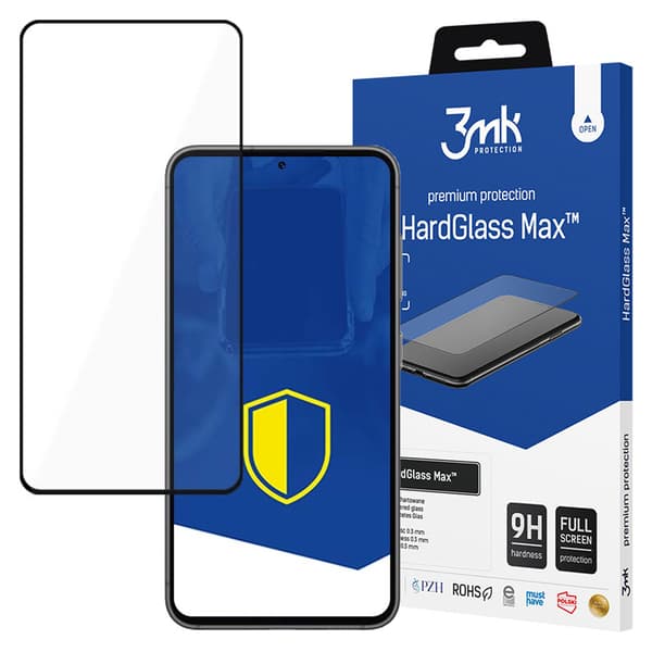 Samsung Galaxy S23 5G - 3mk HardGlass Max Sort