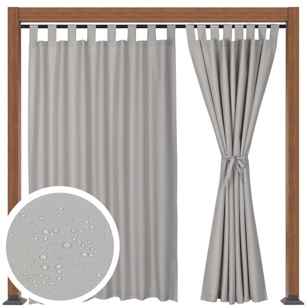 terrasse- og haveforhæng str. 155x260 beige