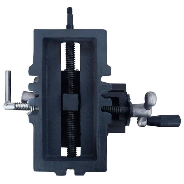 vidaXL manuel sidekrydsskruestik, 127 mm