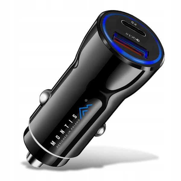 Billaddare, USB typ C Montis 3000 mA