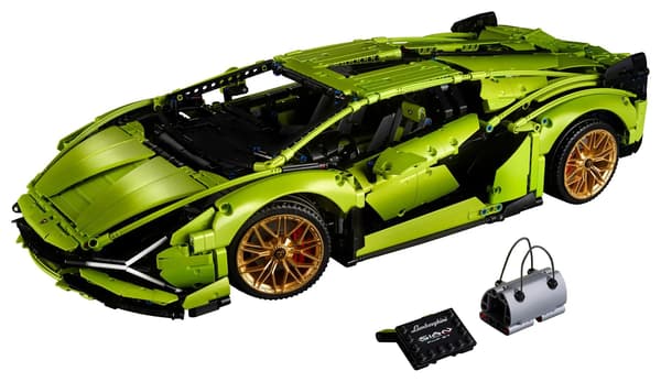 LEGO Technic Lamborghini Sián FKP 37 klodser, 3696 elementer