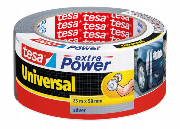 TESA ECO XP UNIV. GRÅ 25M:50MM