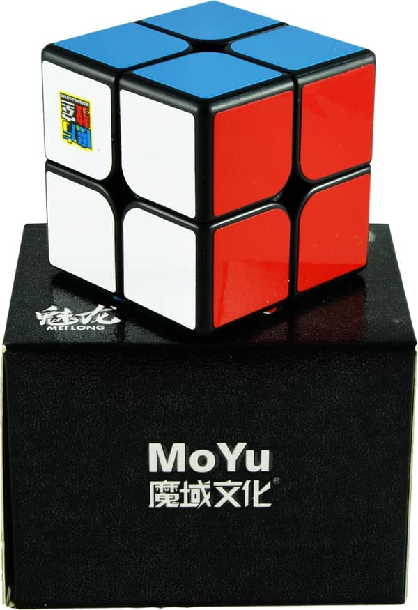 MoYu MAGNETISK Svart 2x2x2