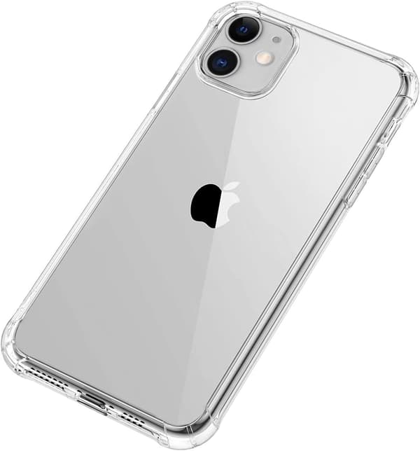 TRANSPARENT SILIKONSKAL FÖR IPHONE 11 6'1 TUM