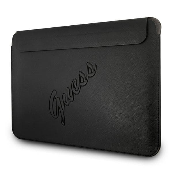 Guess-hiha GUCS13PUSASBK 13 musta/musta Saffiano Script