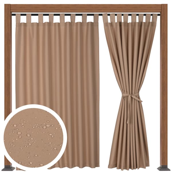 Terassi- ja pihaverho 155x240 beige