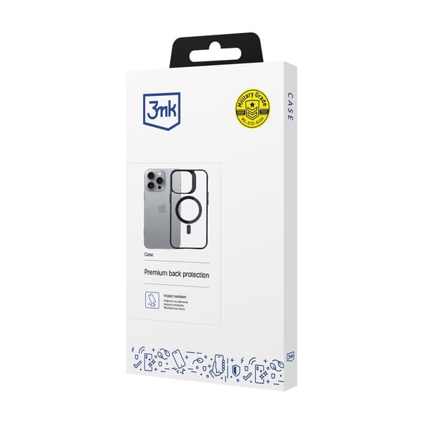 Apple iPhone 16 Pro – 3mk Satin Armor MagCase