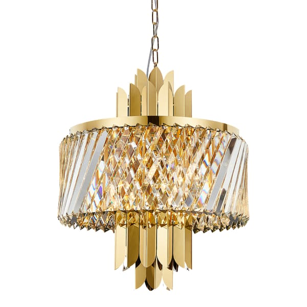 MARGOT CHANDELIER 6 E14 GULD MILAGRO ML0407