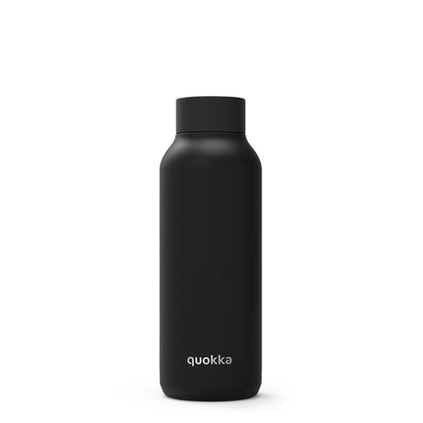 Quokka Solid - Termoflaske i rustfrit stål 510 ml (Jet Black)