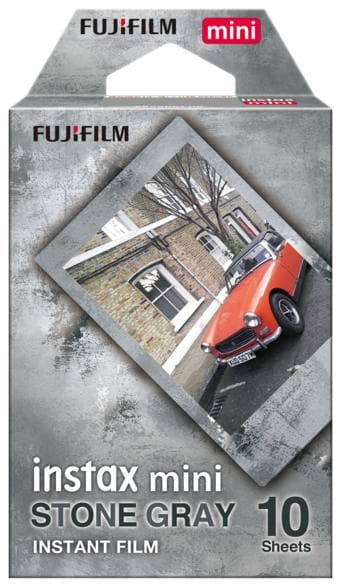 FUJIFILM Instax mini Stone Gray - 10 arkkia Harmaa