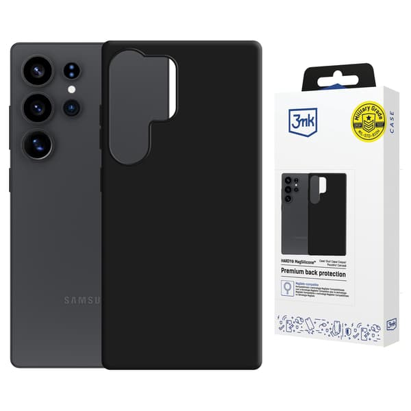 Samsung Galaxy S25 Ultra - 3mk Hardy MagSilicone Sort