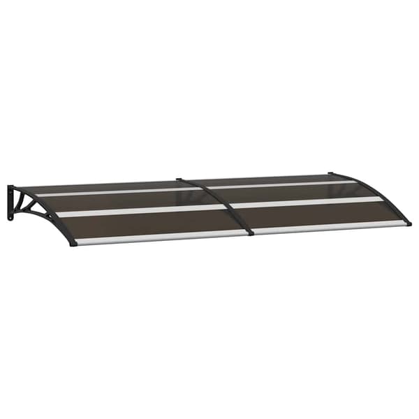 vidaXL Ovikatos musta 200 x 75 cm PC