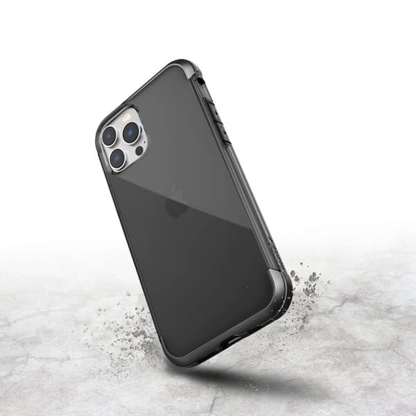 Raptic X-Doria Air-cover til iPhone 14 Pro Max, pansret cover, sort
