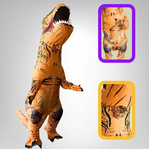 Uppblåsbar T-rex-kostym NM22J37
