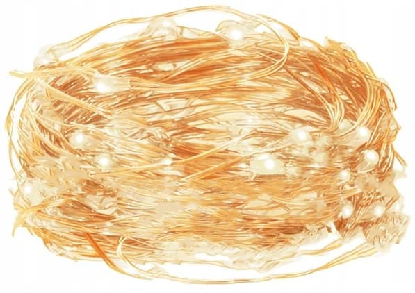 LED-koristevalaisin, kupari, 1,90 m
