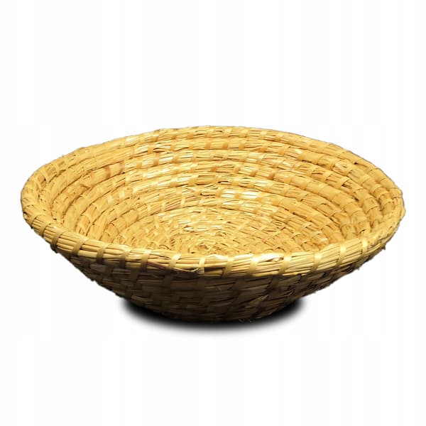 leivän olkikohotuskori pyöreä 28cm