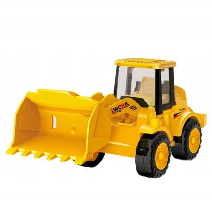 Leksaksgrävmaskin bulldozer leksaksset om 2