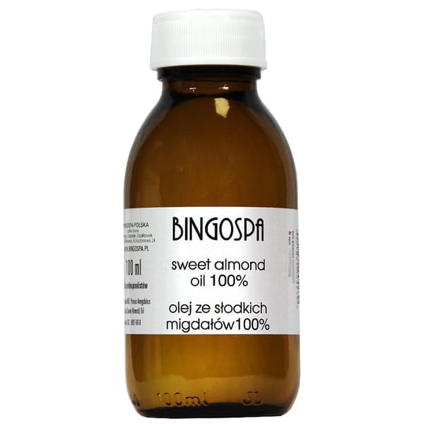 Sød mandelolie 100% BINGOSPA 100 ml