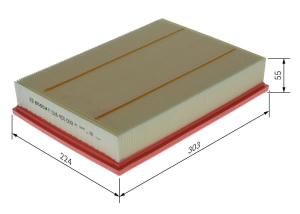 LUFTFILTER F026400099 BOSCH