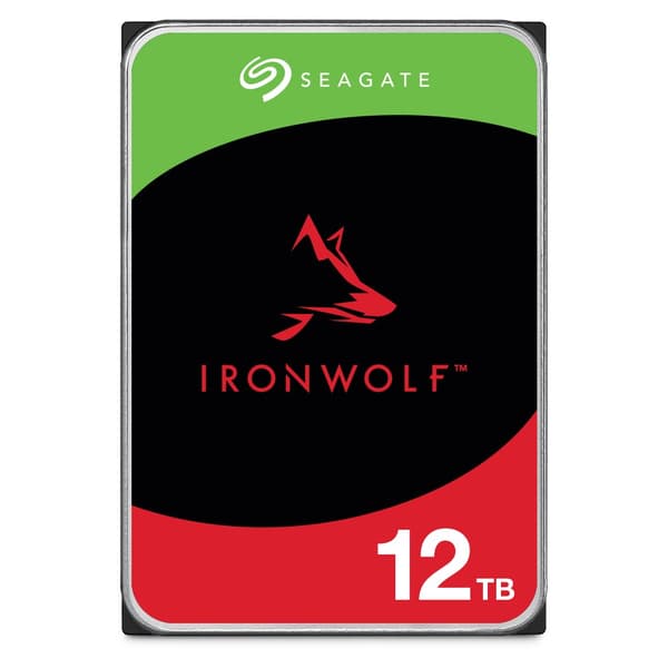 Hårddisk Seagate NAS IronWolf 12TB 3.5" ST12000VN0008