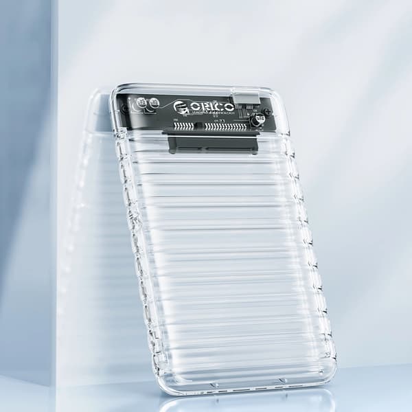 Orico 2139U3-V1 2.5 HDD/SSD USB Micro-B 5Gb/s Diskdrev - Transparent