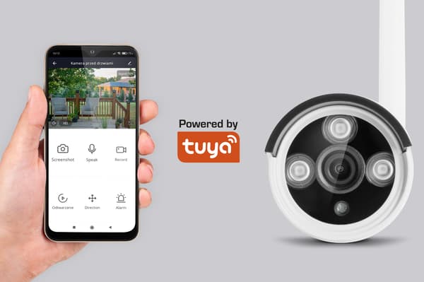 WiFi FullHD-övervakningskit med 4 C200 IP-kameror