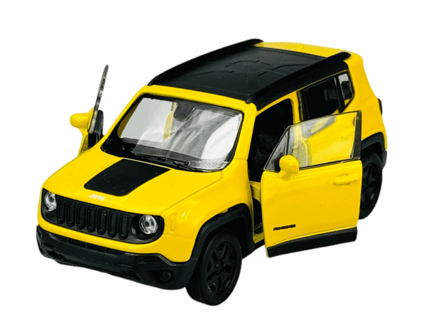 WELLY JEEP RENEGADE TRAILHAWK GUL 1:34 43736