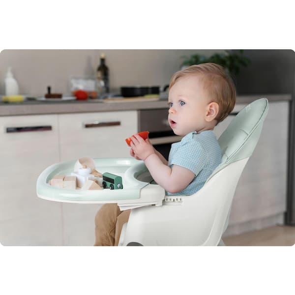 MILO HOPPFÄLLBAR BARNSTOL MED RICOKIDS-BRICKA