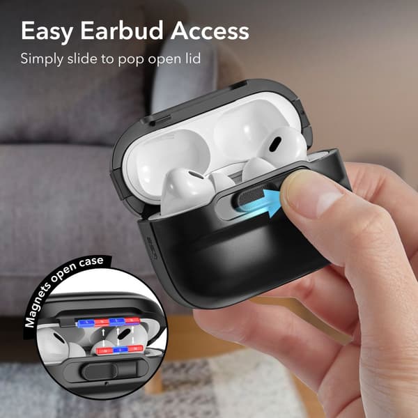 ESR PULSE HALOLOCK MAGSAFE APPLE AIRPODS PRO 1/2 SORT